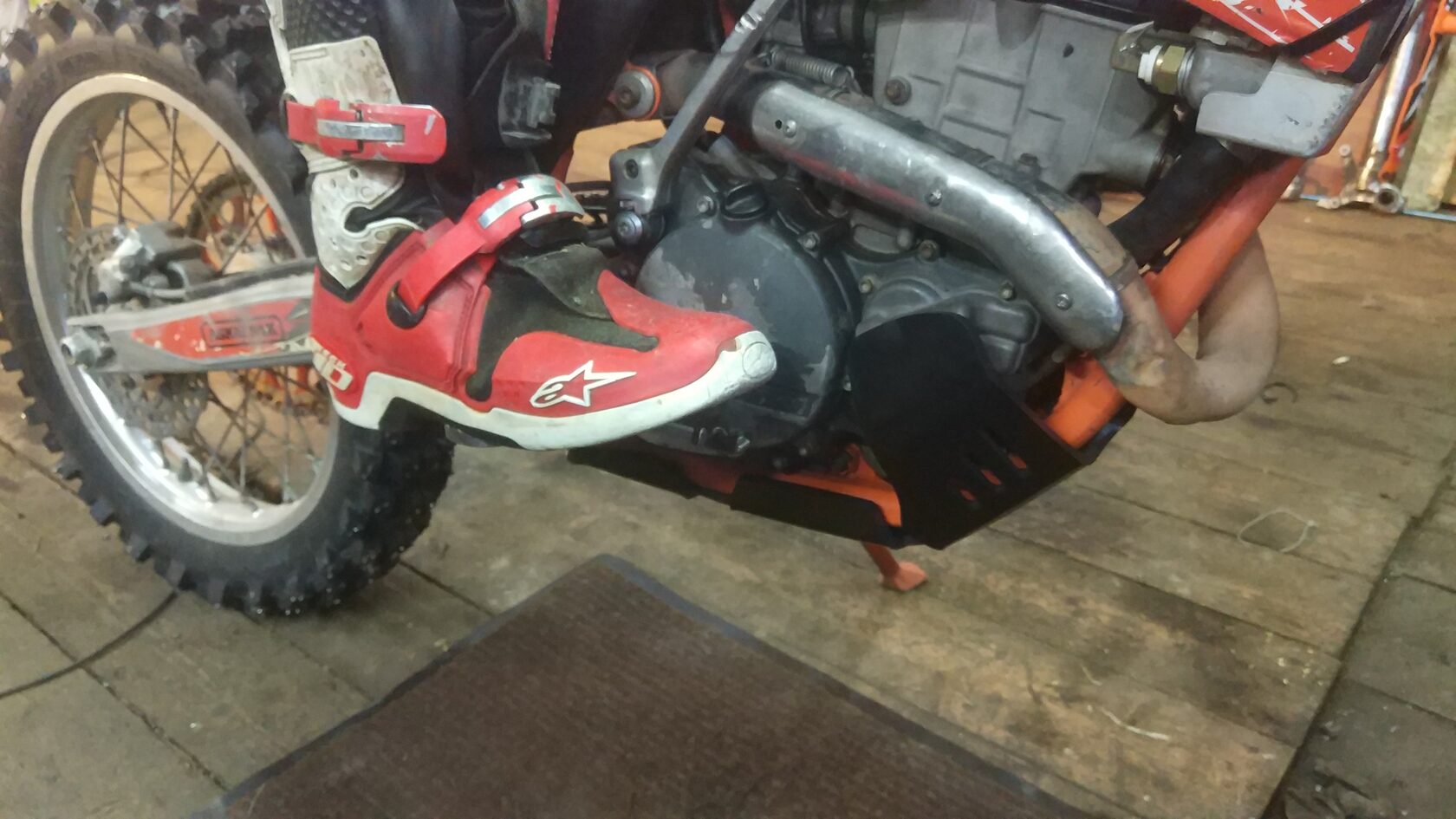 Skid Plate for KTM EXCF 250 2008-2011 - Image 2