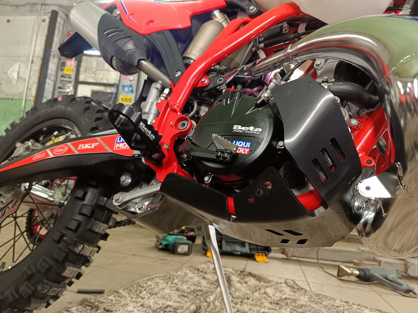 Skid Plate for Beta 200 rr 2020-2025 - Image 2